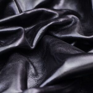 Black Restoration Distress Upholstery Leather