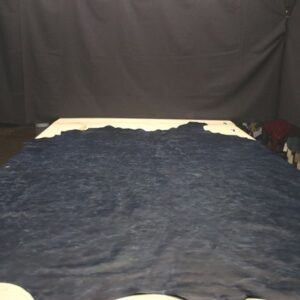 Dark Blue Restoration Distress Upholstery Leather